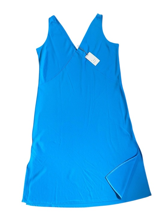 a new day Dresses & Skirts - A New Day blue sleeveless v-neck slip dress size XL - NWT!
